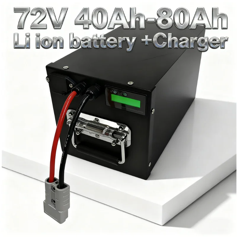 72V 40Ah Lifepo4 Battery Pack - 72V 40-80Ah Lityum İyon Pil, Motosiklet