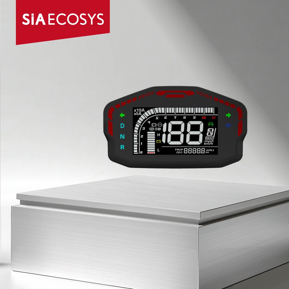 SIAECOSYS DKD LCD Hız Gösterge - Kelly Kls7230S Controller incelemesi ve fiyatı