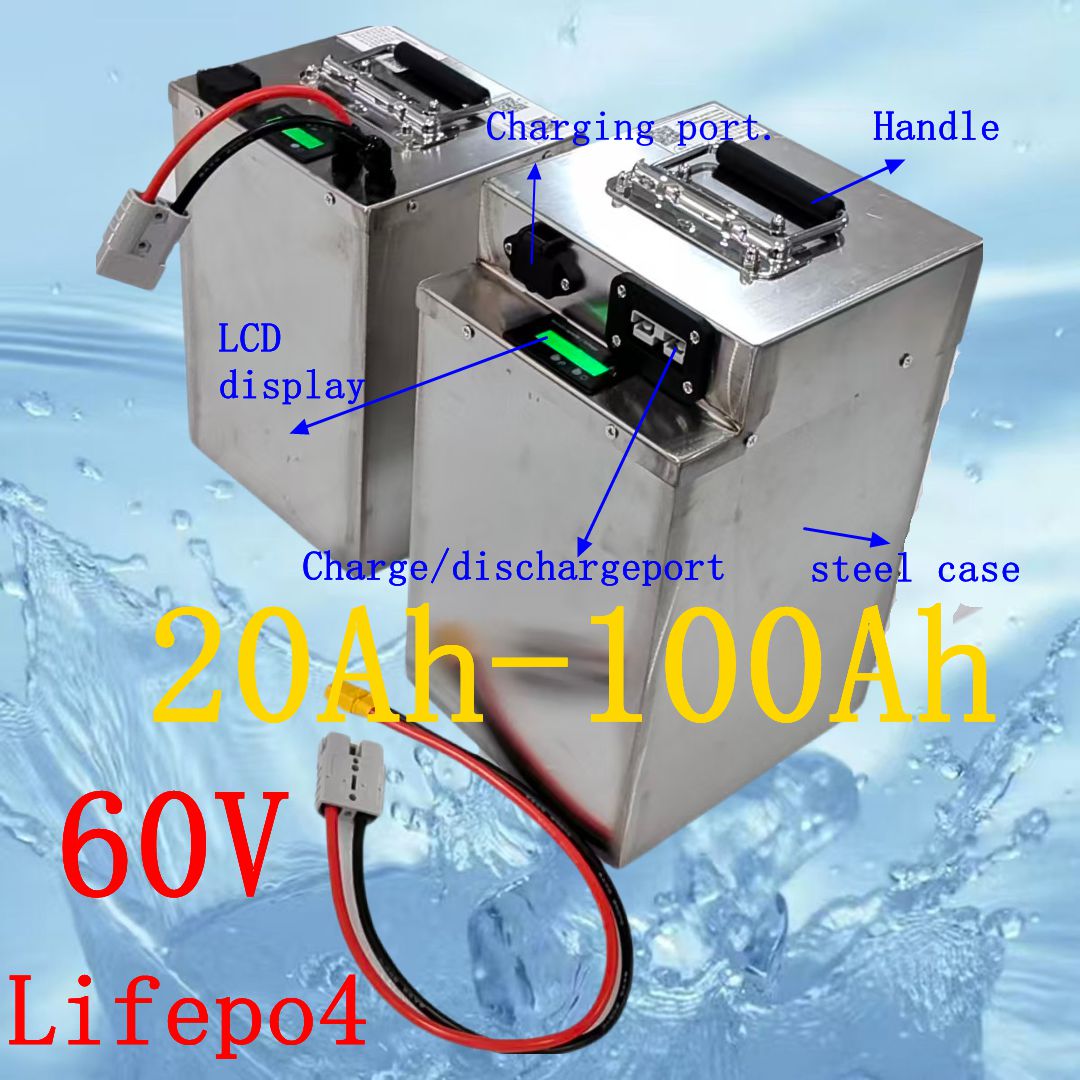 LIFEPO4 60V 60Ah 100Ah 60V 80A - 72V 40Ah Lifepo4 Battery Pack incelemesi ve fiyatı