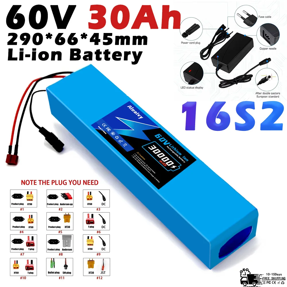 2025 E-Bisiklet/Scooter için Y - 60V 50Ah Electric Scooter Battery incelemesi ve fiyatı