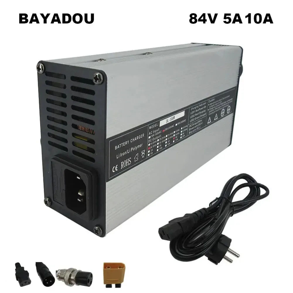 72V 4A 5A 10A Lityum Akıllı Şa - 84V 20A Smart Charger incelemesi ve fiyatı